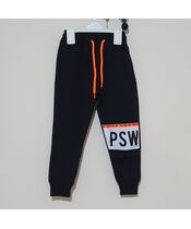 Pantaloni negri de trening "PSW"