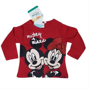 Bluza maneca lunga " Mickey+ Minnie= Iubire"