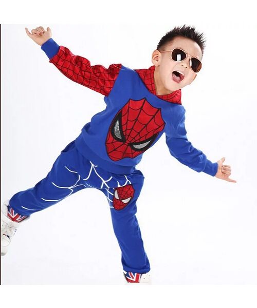 Trening Spiderman 2 piese, hanorac si pantalon