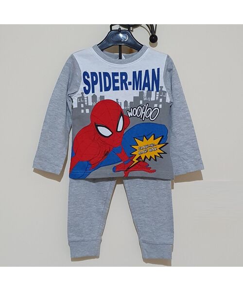 Pijama maneca lunga "Spider salveaza orasul"