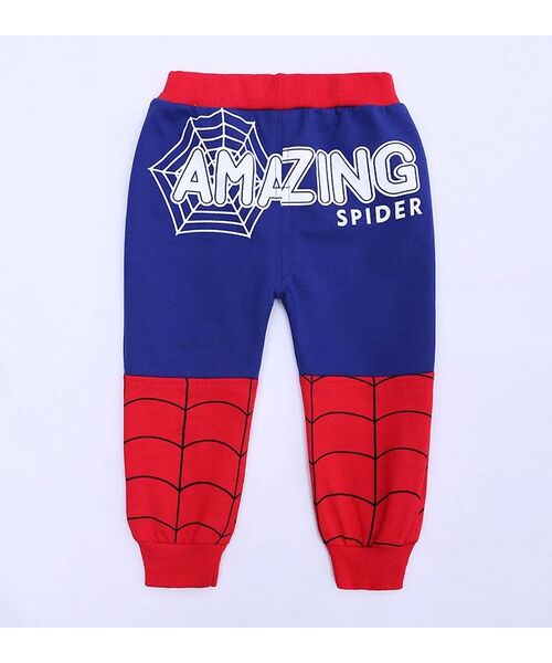 Trening 3 piese  "Spiderman", vesta cu gluga, bluza maneca lunga si pantaloni