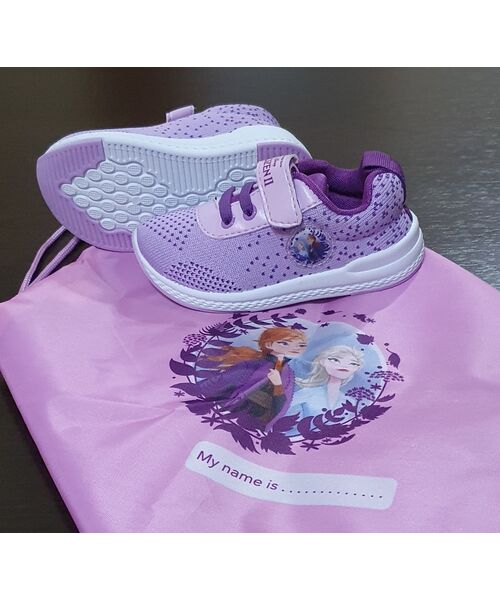 Adidasi mov " Elsa/Frozen", talpa alba, marca Disney